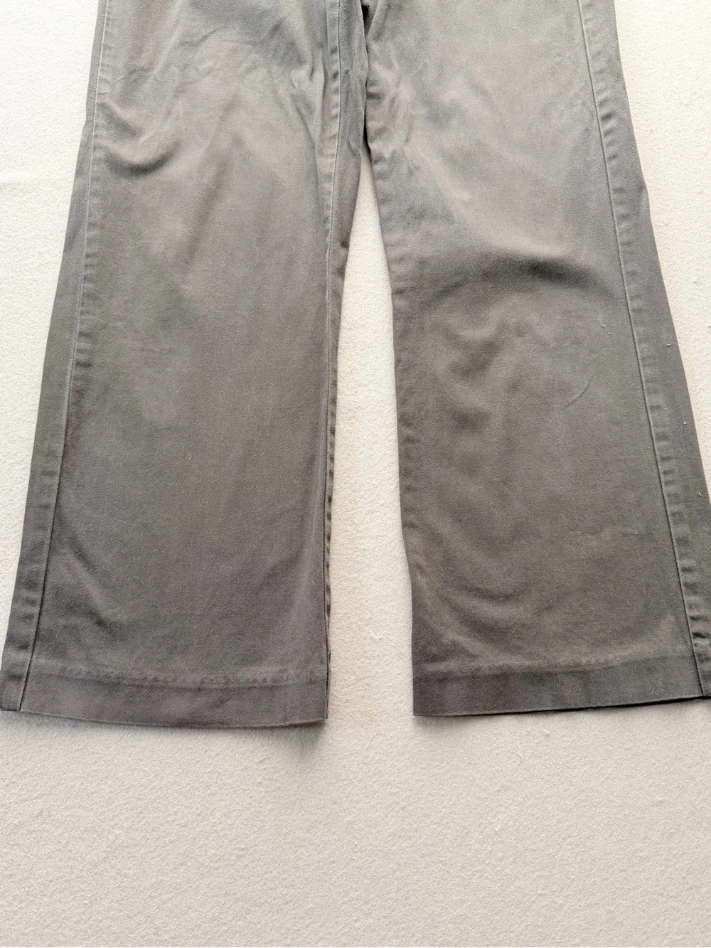 Lee wide-Leg cropped capri Pants - brown -  28W small 5/6 casual elevated ankle